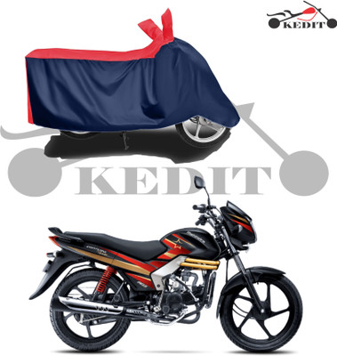 KEDIT Two Wheeler Cover for Mahindra(Centuro, Red, Blue)