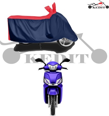 KEDIT Waterproof Two Wheeler Cover for Universal For Bike(Gusto, Red, Blue)