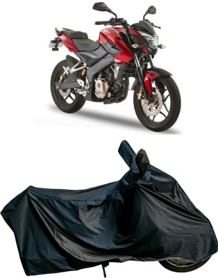 rakku Waterproof Two Wheeler Cover for Bajaj(Pulsar NS 200, Black)