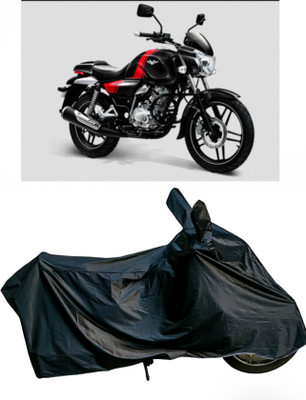 rakku Waterproof Two Wheeler Cover for Bajaj(V15, Black)