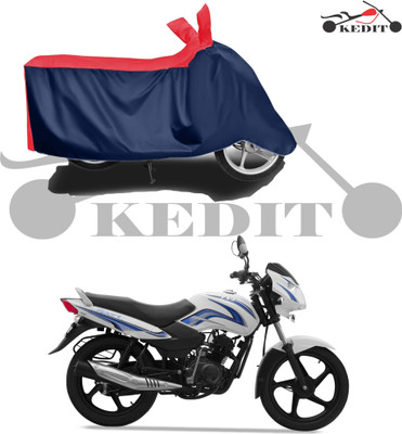 KEDIT Two Wheeler Cover for TVS(Sport KS, Red, Blue)