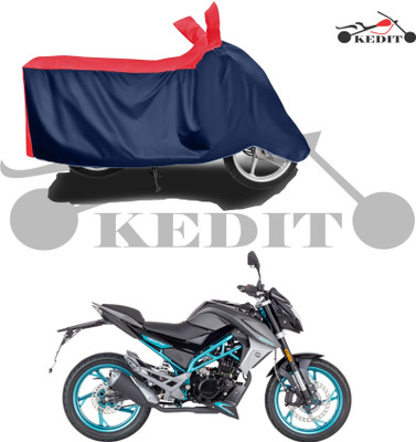 KEDIT Waterproof Two Wheeler Cover for CFMoto(150NK BS6, Red, Blue)