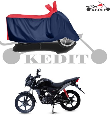 KEDIT Waterproof Two Wheeler Cover for Universal For Bike(CB Twister, Red, Blue)