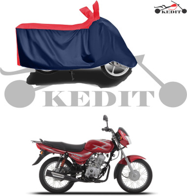 KEDIT Waterproof Two Wheeler Cover for Bajaj(CT110, Red, Blue)