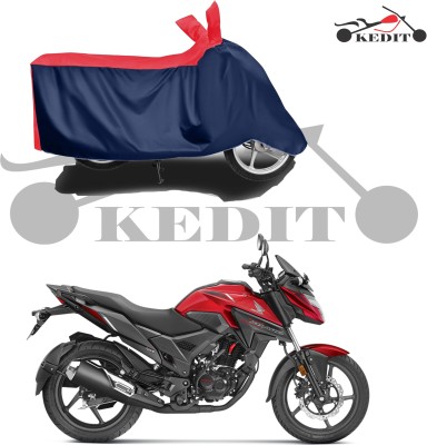 KEDIT Two Wheeler Cover for Honda(X-Blade, Red, Blue)