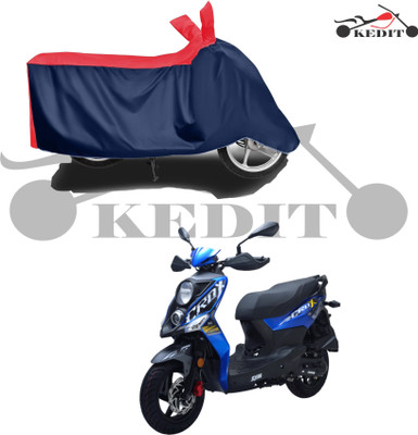 KEDIT Two Wheeler Cover for Avon(Scooty, Red, Blue)