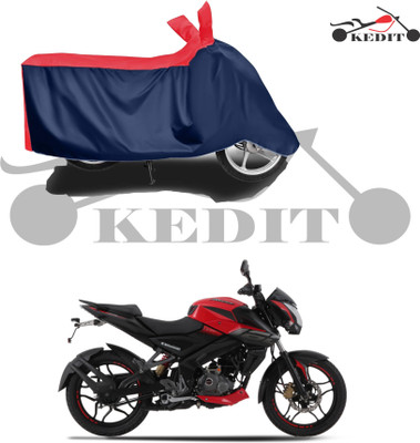 KEDIT Waterproof Two Wheeler Cover for Bajaj(Pulsar NS 200, Red, Blue)