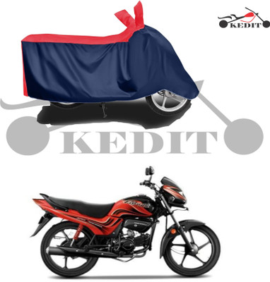 KEDIT Waterproof Two Wheeler Cover for Hero(Passion Pro, Red, Blue)