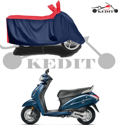 KEDIT Waterproof Two Wheeler Cover for Universal For Bike(Activa 3G, Red, Blue)