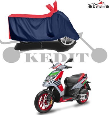 KEDIT Two Wheeler Cover for Aprilia(SR 150, Red, Blue)