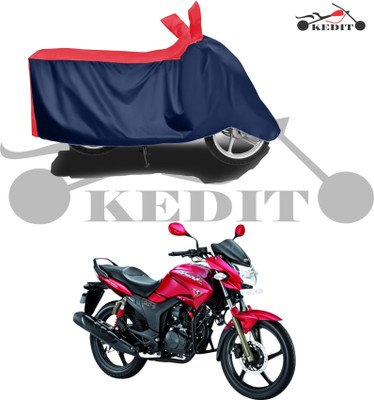 KEDIT Two Wheeler Cover for Hero(Hunk, Red, Blue)