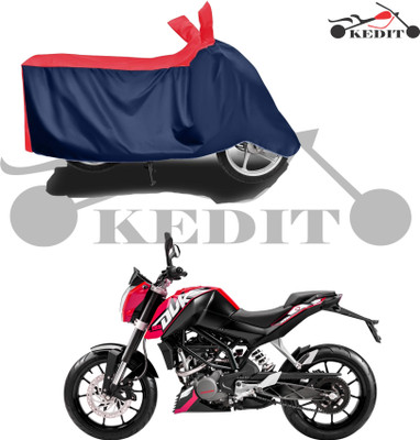 KEDIT Waterproof Two Wheeler Cover for KTM(390 Duke, Red, Blue)