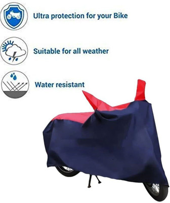 KEDIT Waterproof Two Wheeler Cover for Universal For Bike(Xpulse 200T, Red, Blue)
