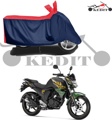 KEDIT Waterproof Two Wheeler Cover for Yamaha(FZ FI, Red, Blue)