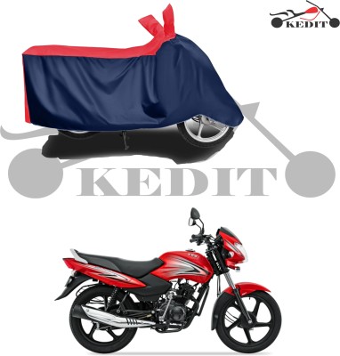 KEDIT Waterproof Two Wheeler Cover for TVS(Sport BS6, Red, Blue)