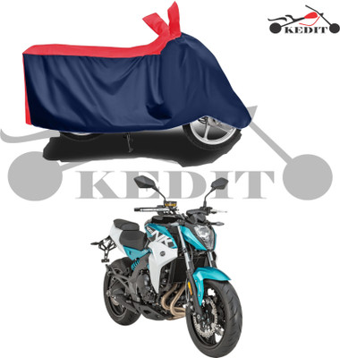 KEDIT Waterproof Two Wheeler Cover for CFMoto(400NK BS6, Red, Blue)