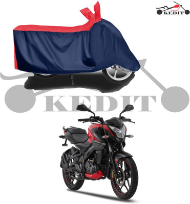 KEDIT Waterproof Two Wheeler Cover for Bajaj(Pulsar 160 NS DTS-i, Red, Blue)
