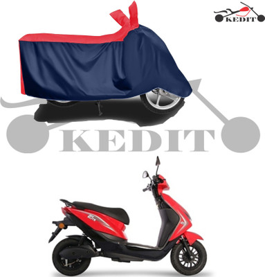 KEDIT Two Wheeler Cover for Avon(Reo Elite, Red, Blue)