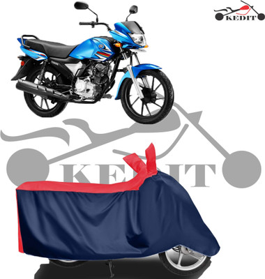 KEDIT Waterproof Two Wheeler Cover for Yamaha(Saluto RX BS6, Red, Blue)