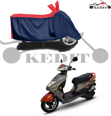 KEDIT Waterproof Two Wheeler Cover for Universal For Bike(Ridge, Red, Blue)