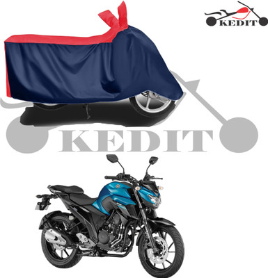KEDIT Waterproof Two Wheeler Cover for Yamaha(FZ S V3 BS6, Red, Blue)