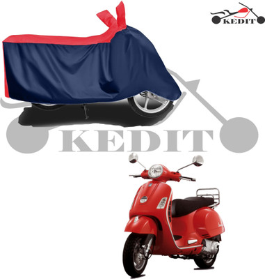 KEDIT Two Wheeler Cover for Vespa(Vespa SXL, Red, Blue)
