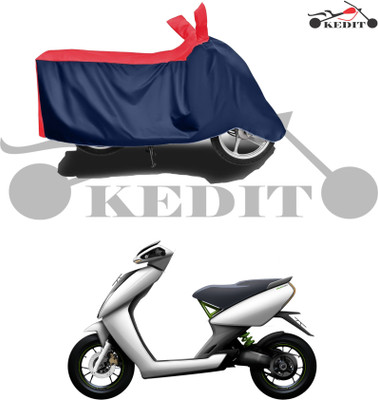 KEDIT Two Wheeler Cover for Ather(450 X, Red, Blue)