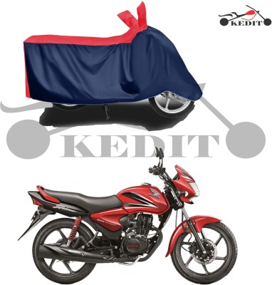 KEDIT Waterproof Two Wheeler Cover for Honda(CB Shine, Red, Blue)