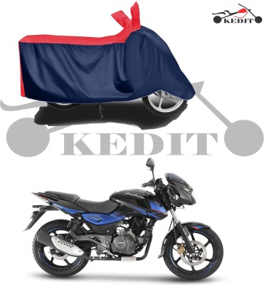 KEDIT Waterproof Two Wheeler Cover for Bajaj(Pulsar 150, Red, Blue)