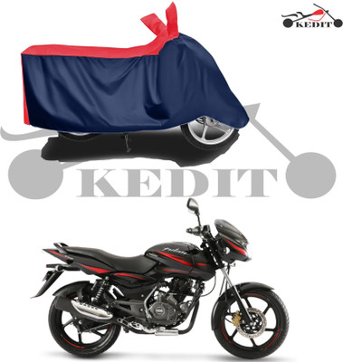 KEDIT Two Wheeler Cover for Bajaj(Pulsar NS125 BS6, Red, Blue)