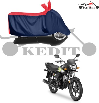 KEDIT Two Wheeler Cover for Honda(CD 100 SS, Red, Blue)