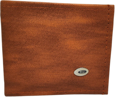 ISAAK Men Casual Brown Artificial Leather Wallet(2 Card Slots)
