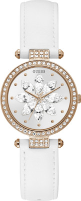 GUESS Guess Analog White Dial Women