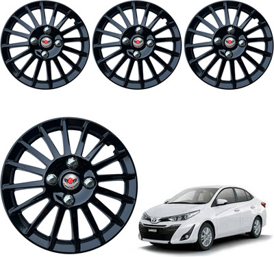 CuboDePlato CamrryBlk_15In_Yaris Wheel Cover For Toyota Yaris G CVT(15.0 inch)
