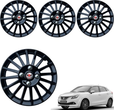 CuboDePlato CamrryBlk_15In_Baleno_RS_2019 Wheel Cover For Maruti Baleno Alpha CVT Petrol(15.0 inch)