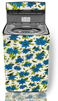KVAR Top Loading Washing Machine  Cover(Width: 79 cm, White, Blue)