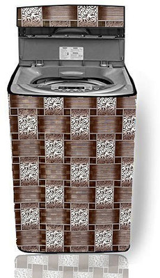 KVAR Top Loading Washing Machine  Cover(Width: 79 cm, Brown, White)