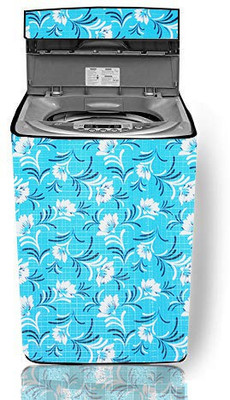 KVAR Top Loading Washing Machine  Cover(Width: 69 cm, Sky Blue, White)