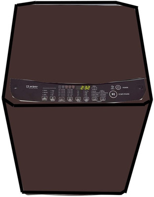 JM Homefurnishings Top Loading Washing Machine  Cover(Width: 63 cm, Coffee)