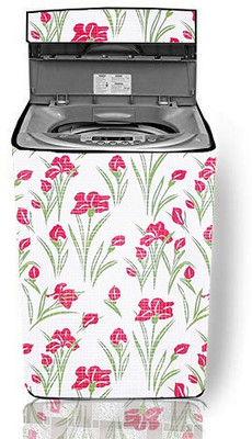 KVAR Top Loading Washing Machine  Cover(Width: 70 cm, Pink, Green)