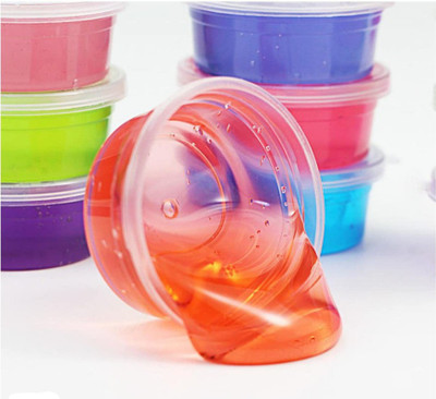 MSN High rated slime Crystal Slime and 6 Air Dry Clay Non-Toxic new toys