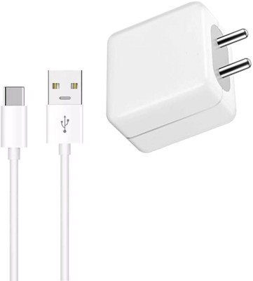 SB 33 W Qualcomm 3.0 4 A Mobile 33W -VOOC,DART,FLASH DH561 with Type-C Cable Charging Adapter Travel Fast Charger with Detachable Cable(White, Cable Included)