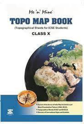 Me 'N' Mine Topo Map Book Icse Cl 10(Paperback, Saraswati Books)