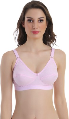 pooja ragenee Women T-Shirt Non Padded Bra(Pink)