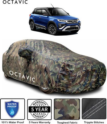 octavic Car Cover For Toyota Urban Cruiser (With Mirror Pockets)(Green)