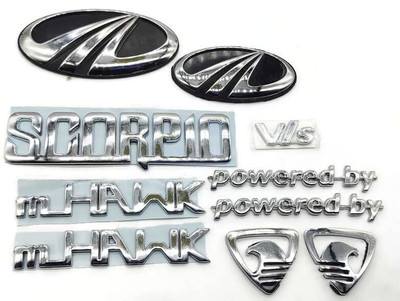 HRBull Emblem for Car(Silver)
