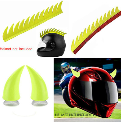 BR TrendZ Helmet Mohawk for Bike(Green)