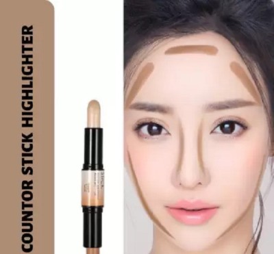 Aylily 3D BALM CONTOUR CONCEALER HIGHLIGHTER STICK Concealer(IVORY, 6.5 g)