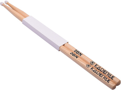 KADENCE Drum Stick Maple Wood Nylon Tip 5B Large Drumsticks(Drumsticks: 2)