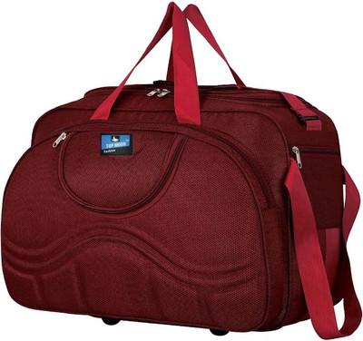 TOPMOON FASHION (Expandable) Waterproof Luggage Travel Duffel Bag with Roller wheels Duffel Bag, Duffel With Wheels (Strolley)